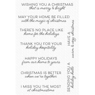 My Favorite Things Clear Stamps - Home For The Holidays